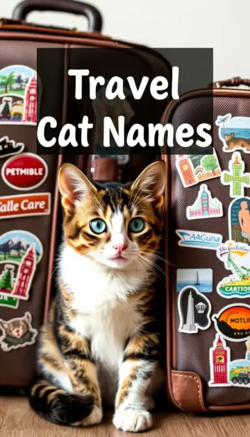 Τα καλύτερα ονόματα γατών εμπνευσμένα από ταξίδια για τον φίλο σας