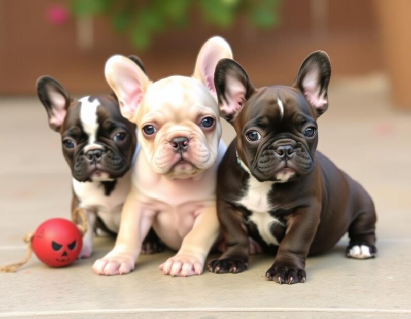Γαλλικά κουτάβια μπουλντόγκ