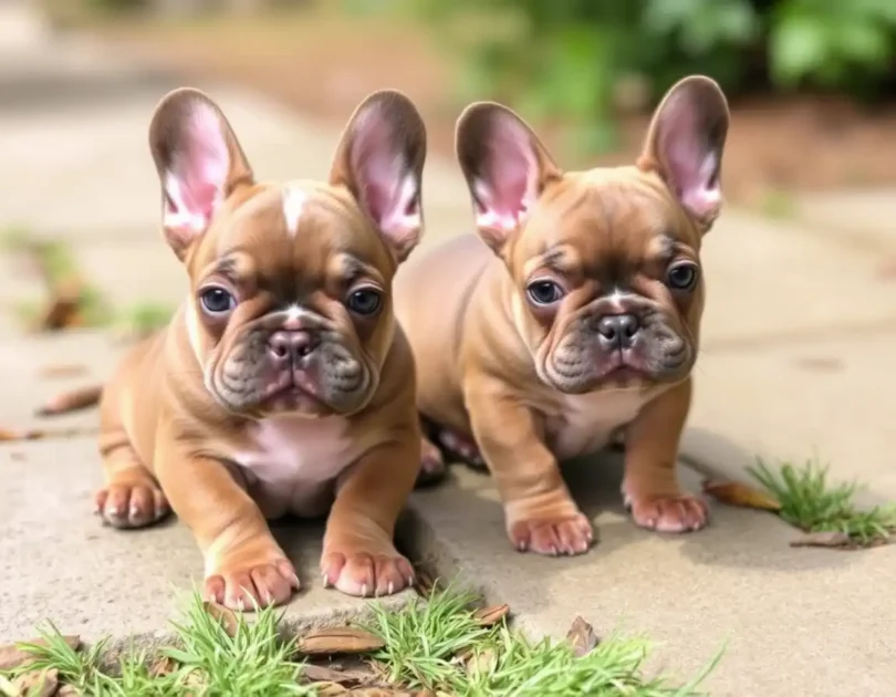 Γαλλικά κουτάβια μπουλντόγκ