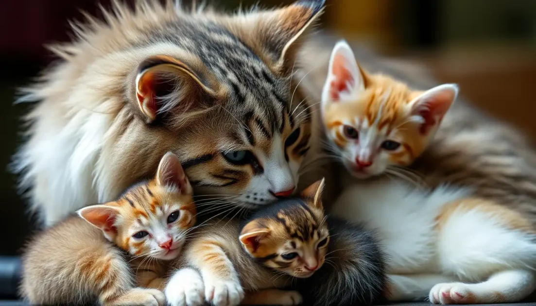 γιατί η γάτα σας σφυρίζει σε νέα γατάκια