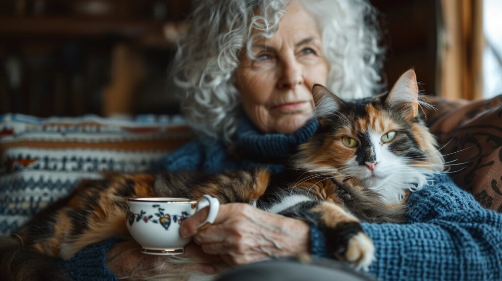 StockCake Cozy Companionship Moment 1721072914 Γιατί η γάτα μου τρώει τα μαλλιά μου