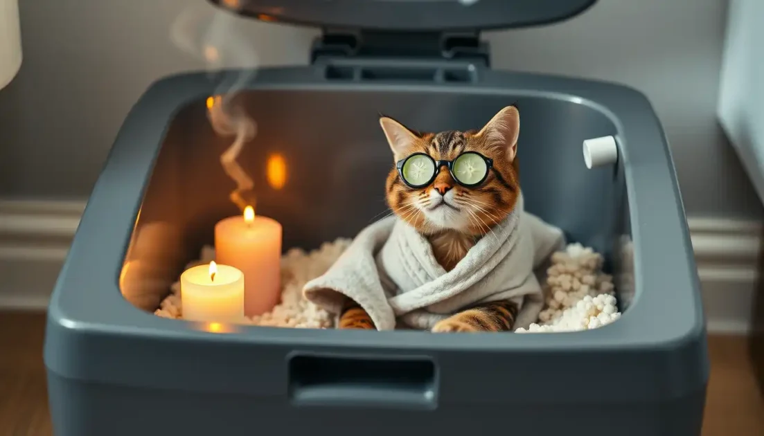 Συμβουλές για να μην μυρίζει ένα κουτί απορριμμάτων τις γάτας