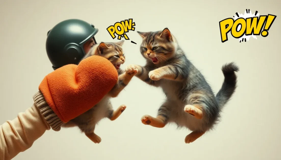 Πώς να χωρίσετε γάτες που τσακώνονται