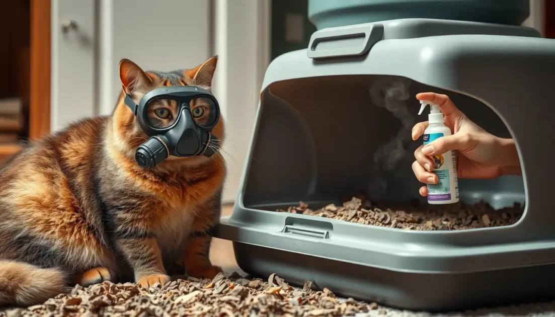 Συμβουλές για να μην μυρίζει ένα κουτί απορριμμάτων τις γάτας