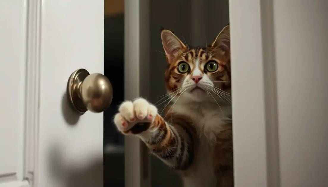 Γιατί η γάτα μου με ακολουθεί όταν πάω στο μπάνιο