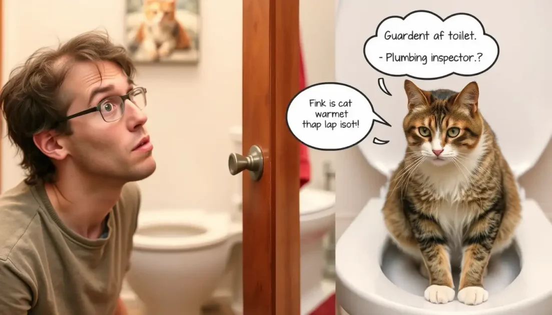 Γιατί η γάτα μου με ακολουθεί όταν πάω στο μπάνιο