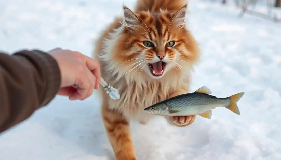 A Siberian cat Γάτα Σιβηρίας