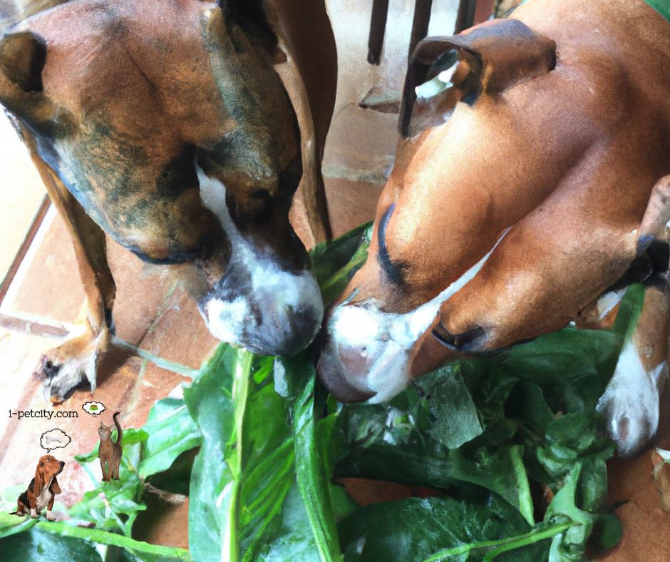 Ανώνυμο σχέδιο 1 Μπορούν οι σκύλοι να τρώνε σπανάκι;