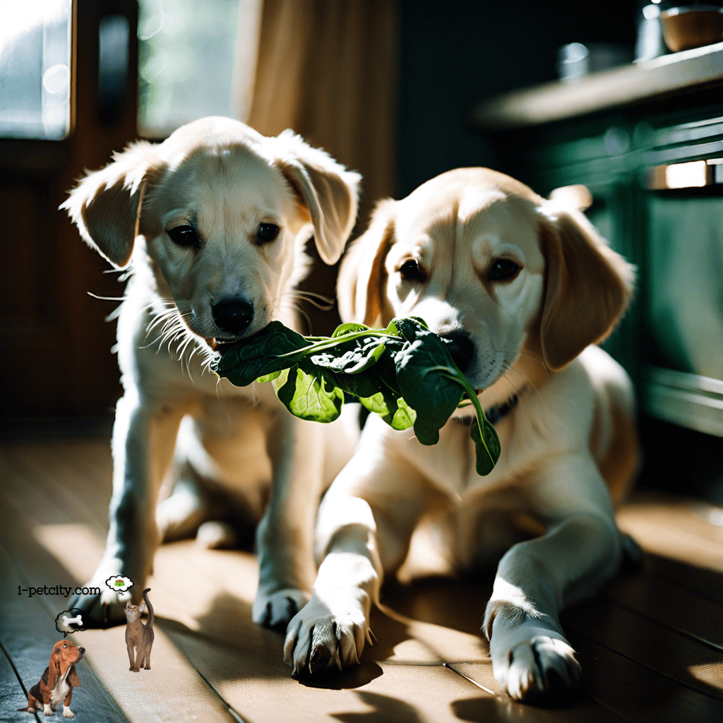 Μπορούν οι σκύλοι να τρώνε σπανάκι;