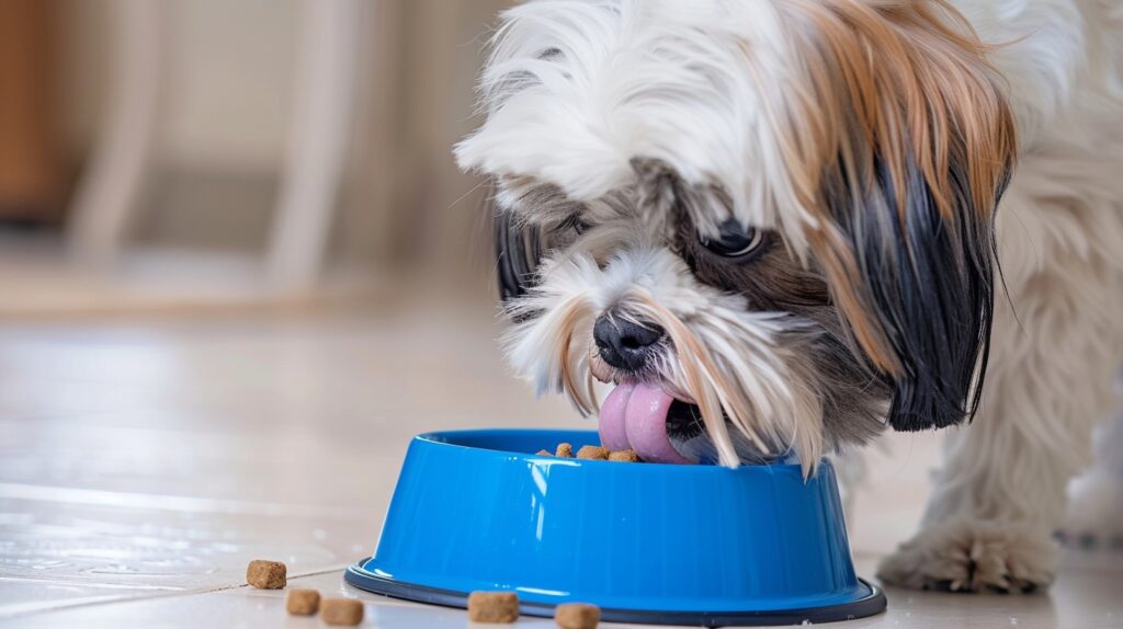 σκυλος τρωει