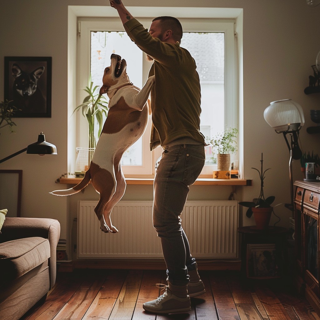 παιχνιδι με τον σκυλο