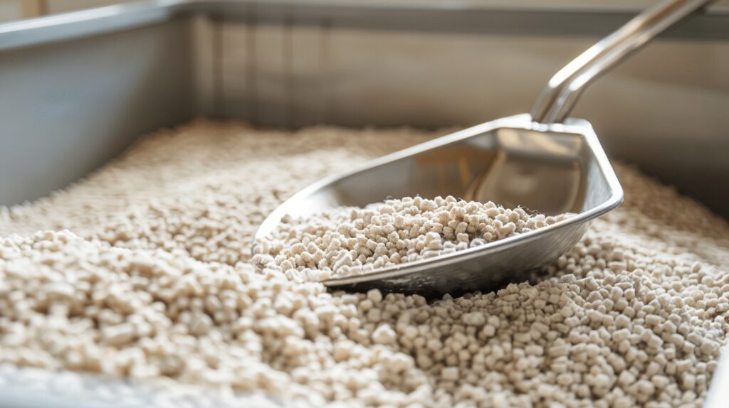 StockCake Scooping bulk grains 1721821387 Πώς να ρυθμίσετε το κουτί απορριμμάτων της γάτας σας για επιτυχία