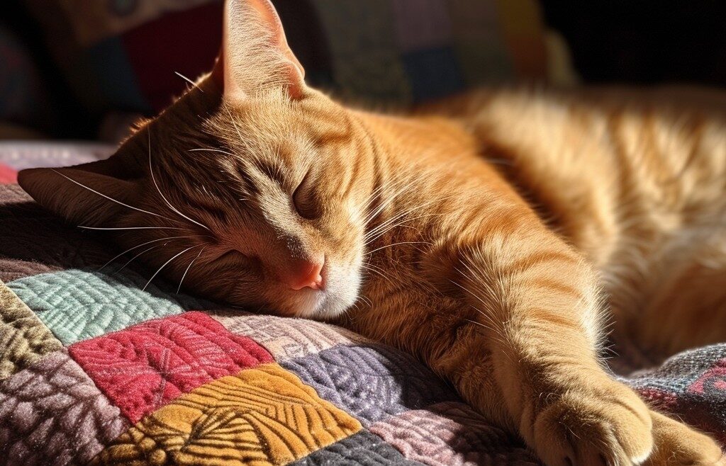 StockCake Cat Sunbathing Peacefully 1722935721 e1722935796550 Κρυπτόκοκκος σε γάτες