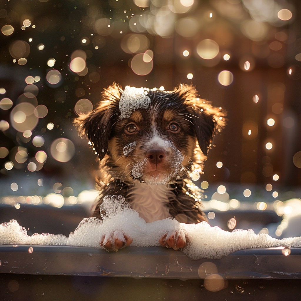 μπανιο σε κουταβι Πώς να καθαρίσετε ένα κουτάβι - χωρίς μπάνιο