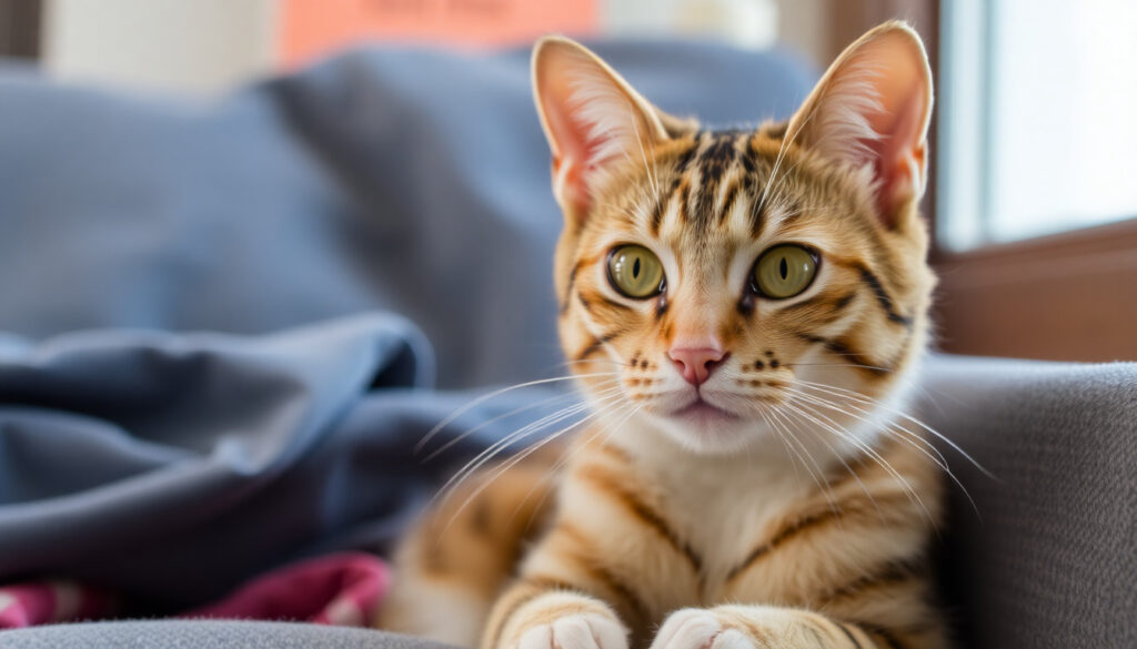 Made with FlexClip AI 2025 03 02T065532 Οπτική Γωνία μιας Γάτας