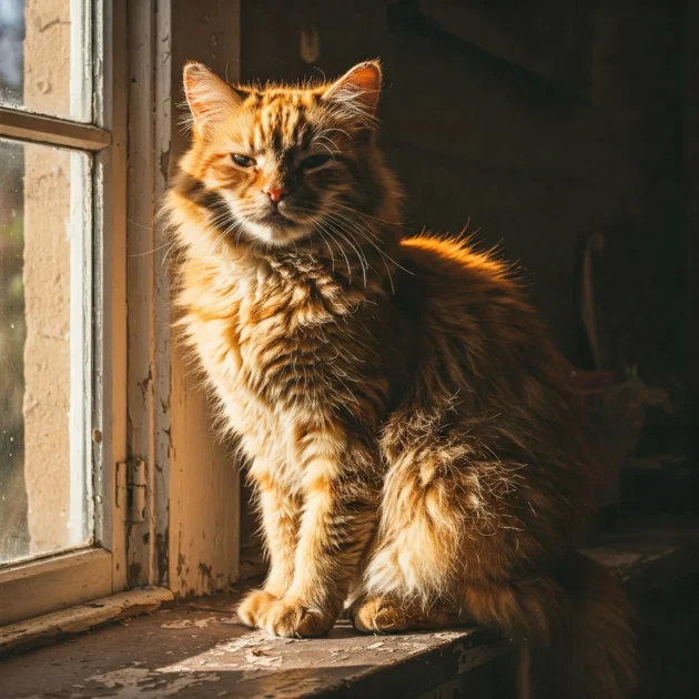 γερασμενη γάτα