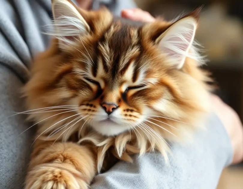 Πώς νιώθει η γάτα σου όταν την παίρνεις αγκαλιά