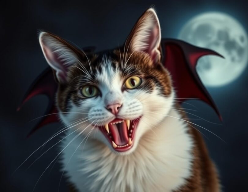 γάτα μου με δαγκώνει