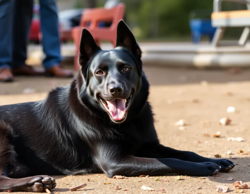 μαυρος σκυλος τα γλυκά δεν είναι για τα κατοικίδιά