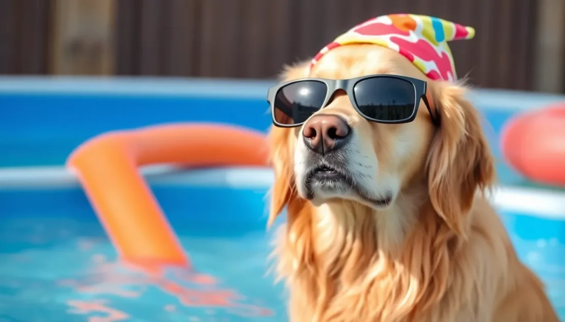 βουτιές με τον σκύλο 1 βουτιές με τον σκύλο