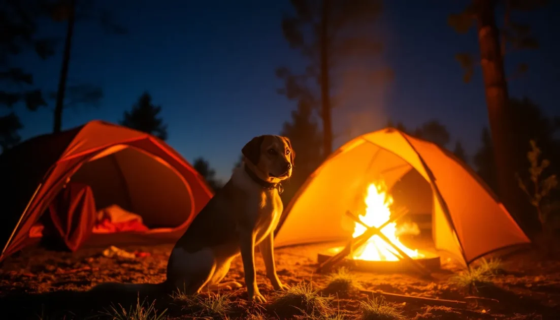 Κάμπινγκ με τον σκύλο