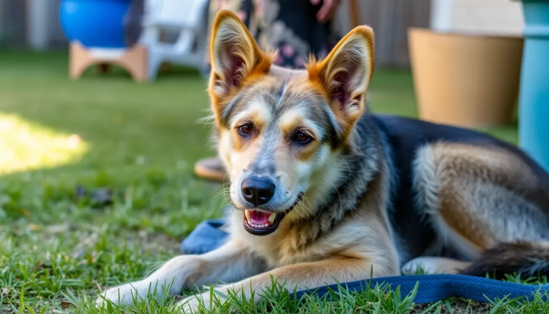 φιλοξενία ενός αδέσποτου σκύλου