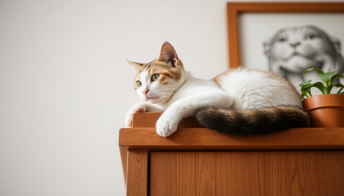Γιατί αρέσει στις γάτες να ξεκουράζονται σε ψηλά σημεία στο σπίτι
