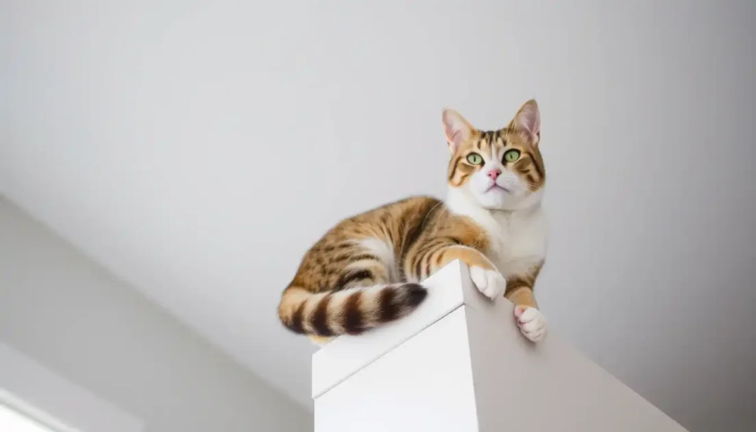 Γιατί αρέσει στις γάτες να ξεκουράζονται σε ψηλά σημεία στο σπίτι