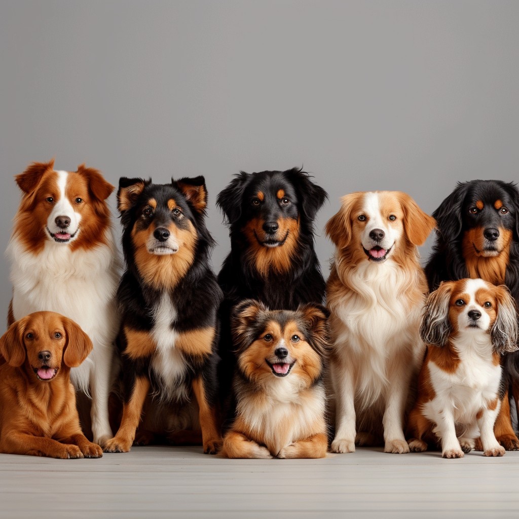 πολύχρωμες γούνες