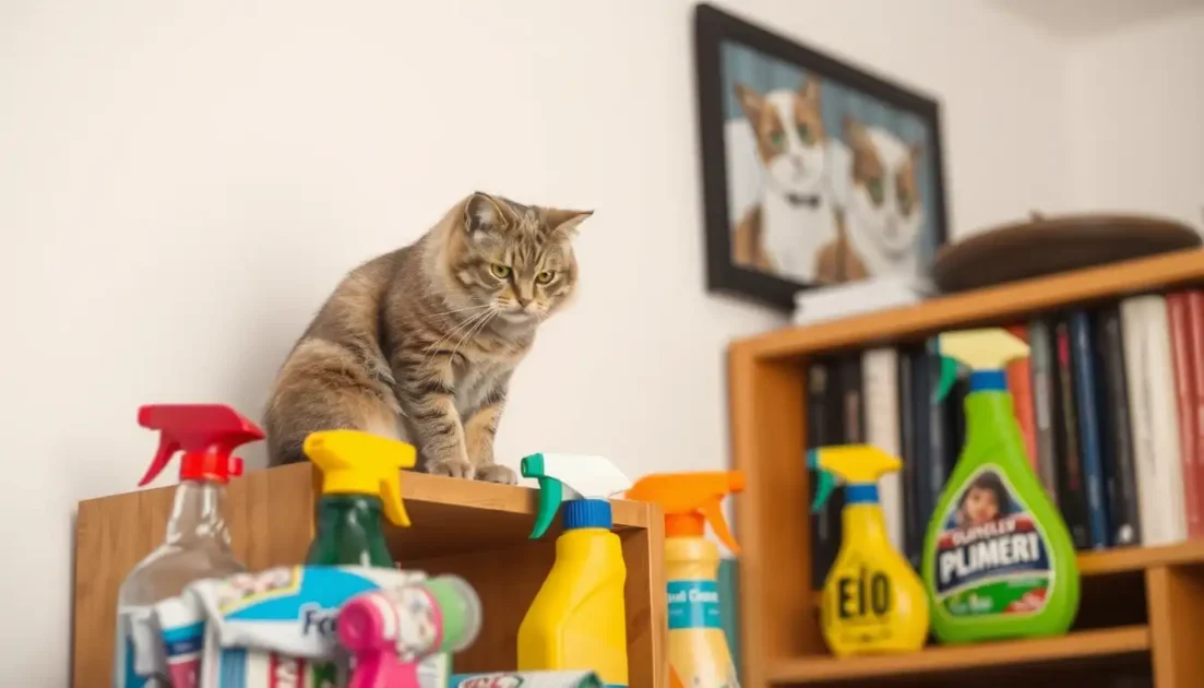 Πού να βάλετε τη γάτα σας όταν έρχονται οι καθαρίστριες