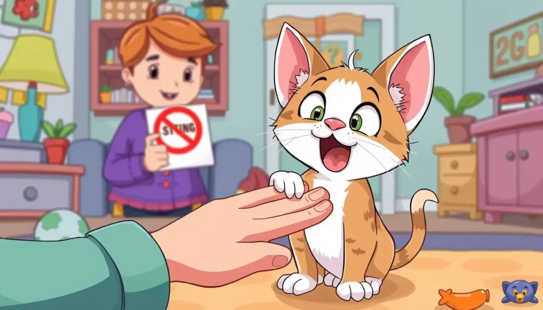 Το γατάκι σας δαγκώνει