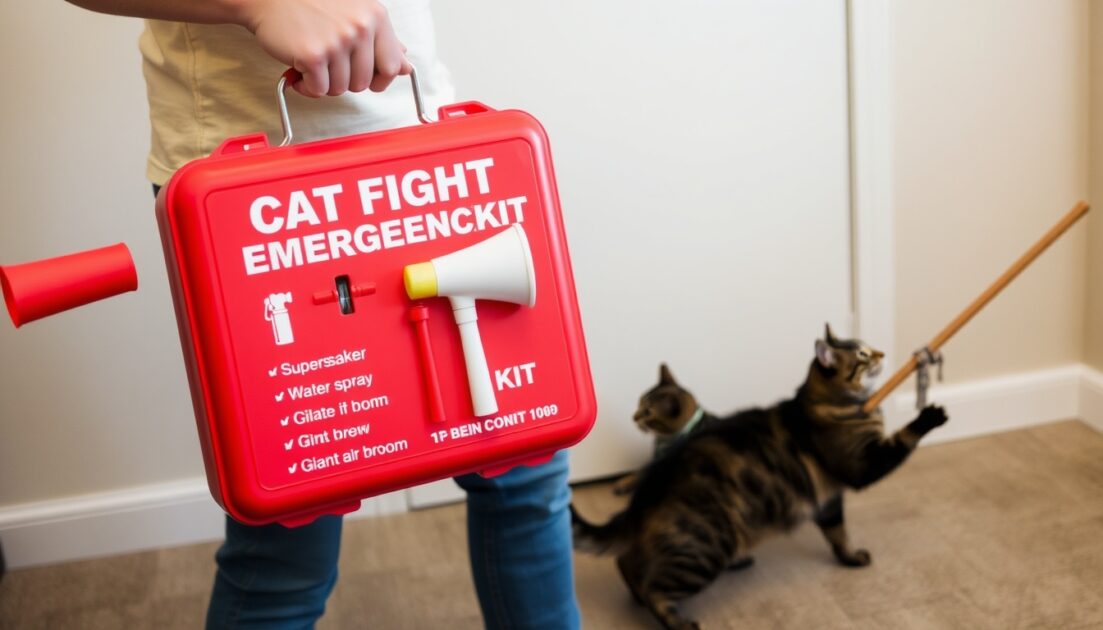 Πώς να χωρίσετε γάτες που τσακώνονται