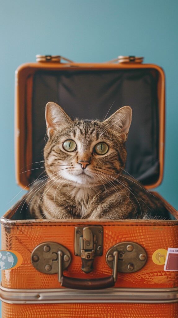 πτήση με αεροπλάνο με τη γάτα σας