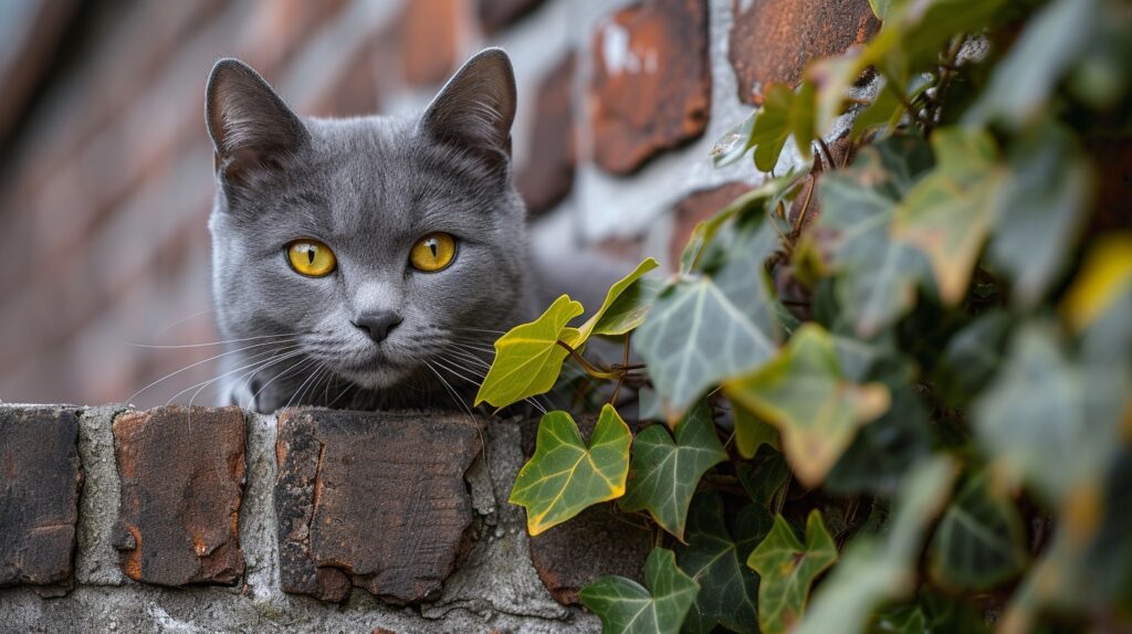 StockCake Curious Gray Cat 1723698502 Γιατί αρέσει στις γάτες το κερί αυτιού