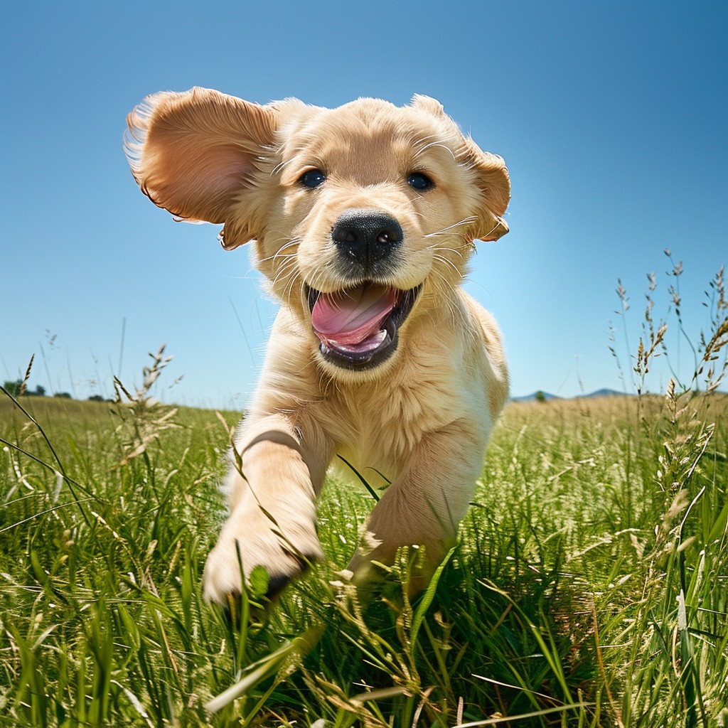 StockCake Joyful Puppy Playtime 1729486591 Γιατί τα σκυλιά γλείφονται