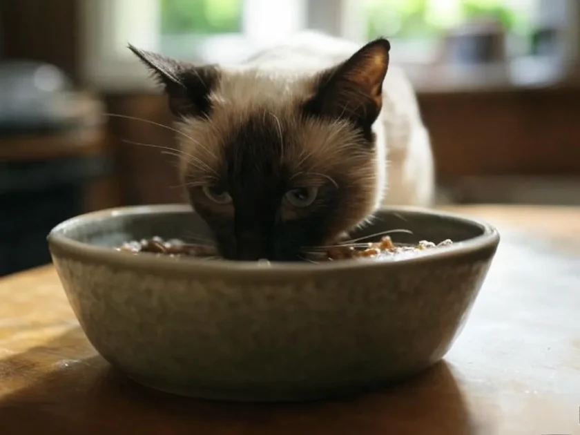 γατα τρωει (1)