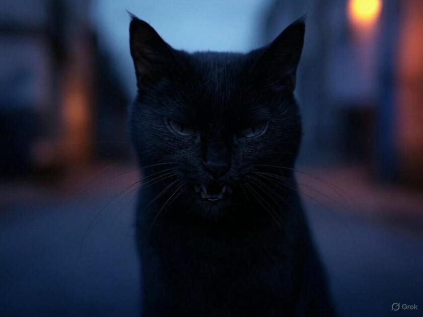 επιθετικη γατα