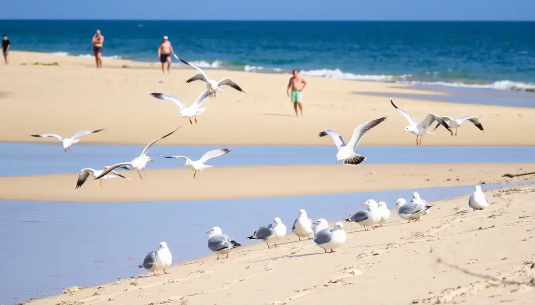 glaroi ταΐσμα στους γλάρους