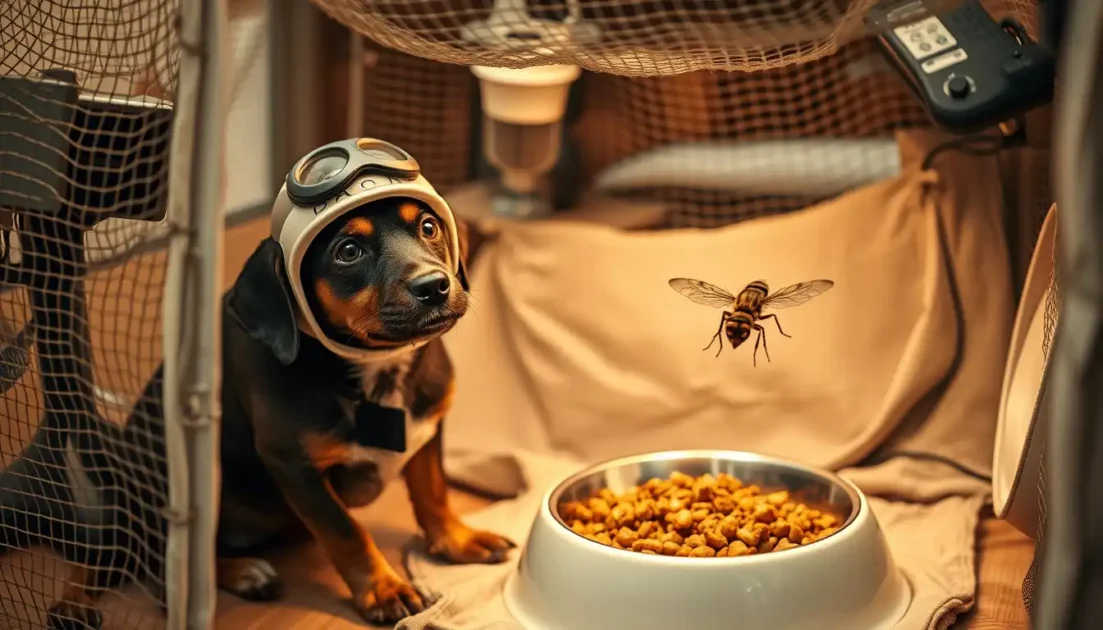 Έξυπνοι Τρόποι για να Απομακρύνεις τις Μύγες από το Φαγητό του Σκύλου 🦟🍲