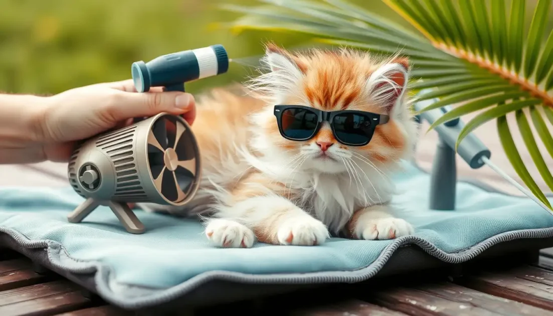 Πώς να προστατεύσεις το γατί σου τις πιο ζεστές μέρες του καλοκαιριού katikidioguide