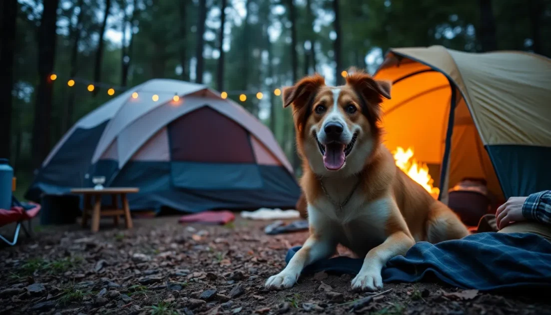 Κάμπινγκ με τον σκύλο