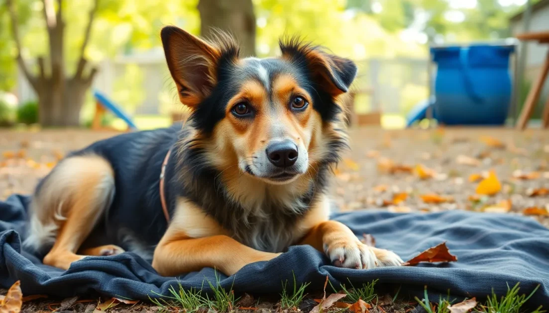 φιλοξενία ενός αδέσποτου σκύλου
