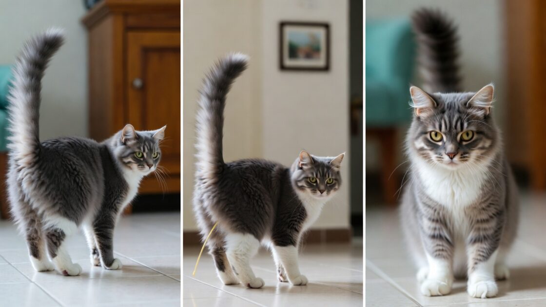 Η γάτα ουρεί σε διάφορα μέρη στο σπίτι