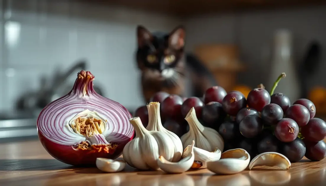 Τοξικά φαγητά για τις γάτες